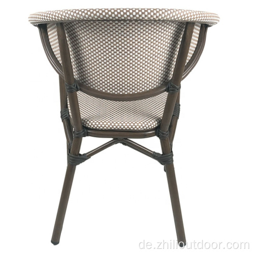 Balkon Aluminium Garten Rattan Kaffee Essstuhl Set Set